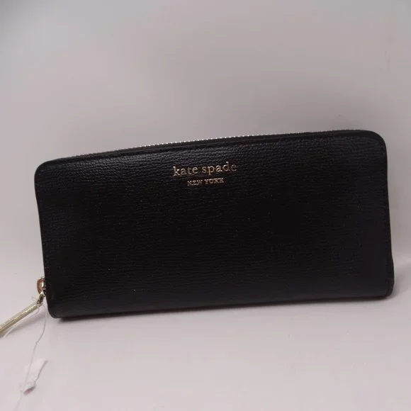 kate spade  slim continental leather wallet New With Tag - Picture 3 of 5
